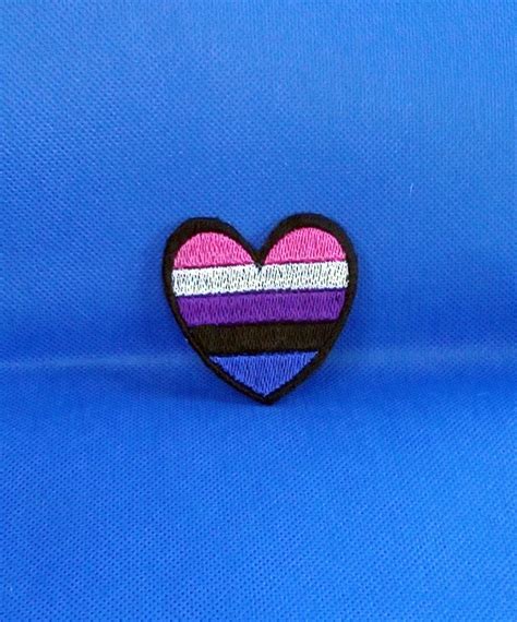 Genderfluid Flag Genderfluid Pride Genderfluid Patch Etsy