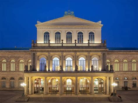 Hannover State Opera House Theaterensembles In Und Um Hannover