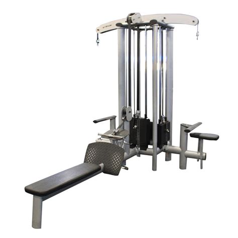 Fitkit Uk Gym80 4 Station Tower 4 Stack Cable Station