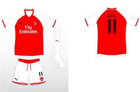 Arsenal Fc Home Kit