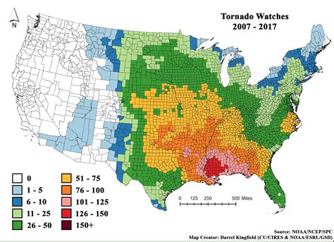 How Frequent Are Tornado And Severe Thunderstorm Watches