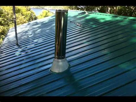 Metal roofing ridge vent installation loksolutions biz. Chimney & Snow/Ice Guards on a steel roof(slideshow) - YouTube
