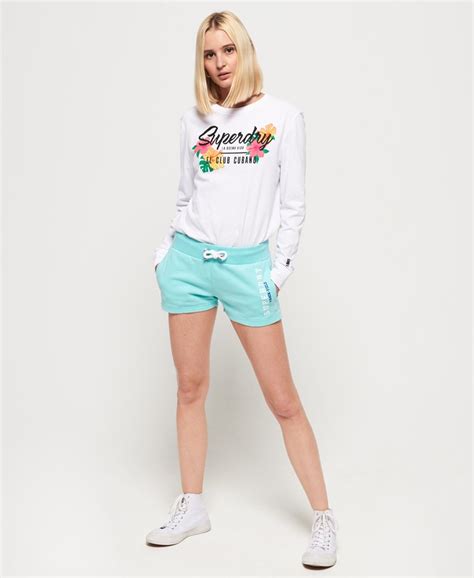 Superdry Short Track And Field Lite Shorts Pour Femme