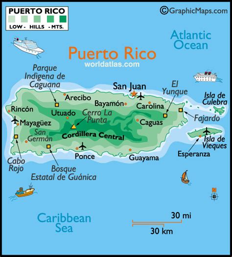 Mapa De Puerto Rico Por Zonas