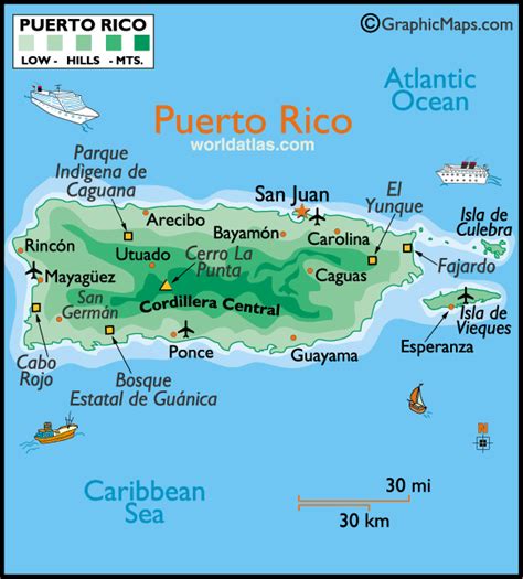 We created a page with a number of maps from the location of puerto rico to detailed maps of beaches, top attractions, best places to visit, offshore islands, top. Puerto Rico Map - TravelsFinders.Com