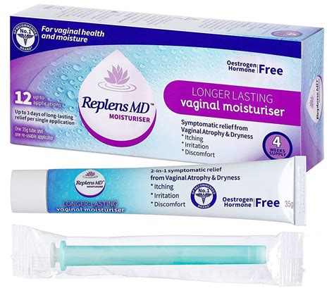 Replens Md Post Menopause Vaginal Moisturiser Pack Of 3