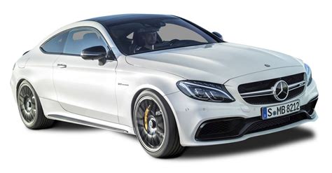 White Mercedes Amg C63 S Coupe Car Png Image Purepng Free