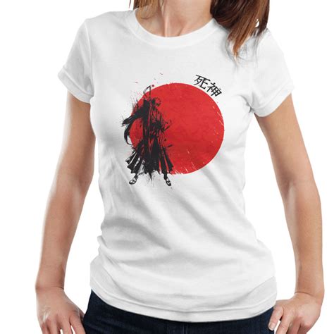Large White Ichigo Kurosaki Sun Bleach Womens T Shirt On Onbuy