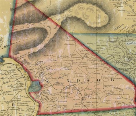Berks County Pennsylvania 1860 Old Wall Map With Homeowner Etsy