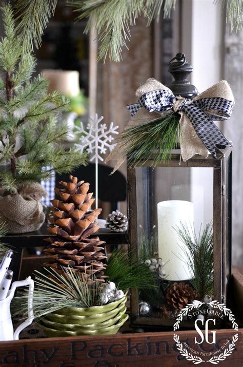 Farmhouse Christmas Vignette Creating Christmas Memories With