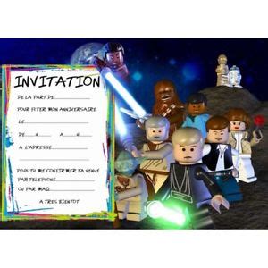 Carte Invitation Anniversaire Enfant Star Wars Elevagequalitetouraine
