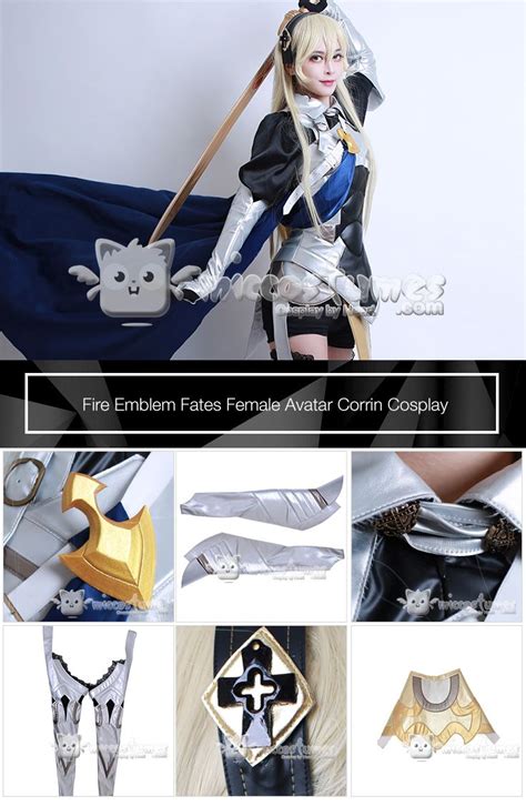 Fire Emblem Fates Female Avatar Corrin Cosplay Costume Fire Emblem