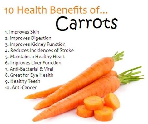 Top 10 Benefits Of Carrots Healthtuesday Health Benefits Of Carrots