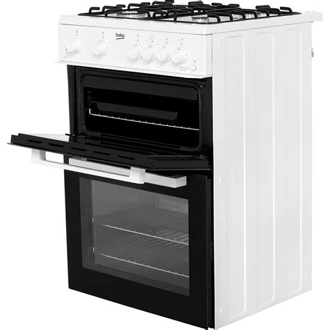 Beko Ktg611w A Gas Cooker With Gas Hob 60cm Free Standing White New