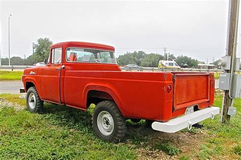 Rare 1959 Factory 4×4 Ford F100 with Diesel Power | ATX Car Pictures | Real Pics from Austin TX