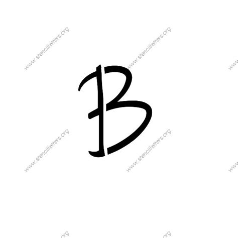 As you see in the diagram (above), begin the capital b in the top left of the line you're writing on. Casual Handwritten Cursive Uppercase & Lowercase Letter ...