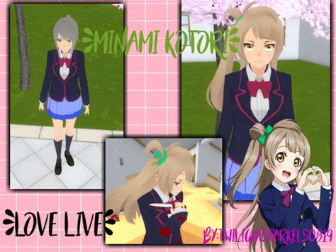 Minami Kotori Skin Yandere Simulator By Twilightsparkels0819 On Deviantart