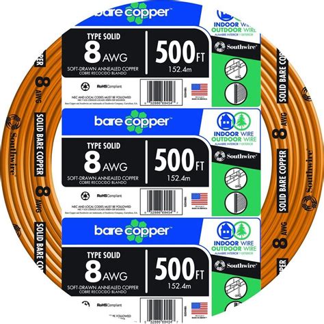 Have A Question About Southwire Ft Gauge Solid Sd Bare Copper Grounding Wire Pg