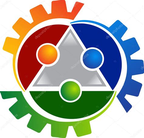 Human Gears Logo Stock Vector Image By ©magagraphics 11949622