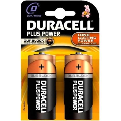 Duracell Plus Power Batteries Rsis