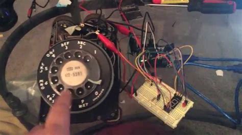 Rotary Phone Arduino Project My First Arduino Project Youtube