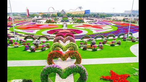 Most Beautiful And Biggest Natural Flower Garden In The World Dubai