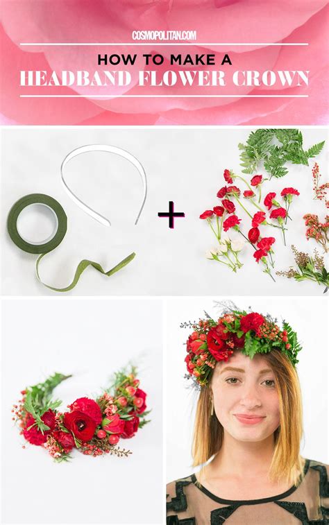 5 Gorgeous Flower Crowns That Are Really Easy To Make Cosmopolitan