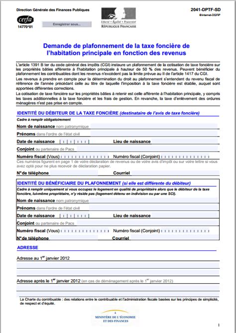 Formulaire Exoneration Impot Foncier Maison Neuve Ventana Blog