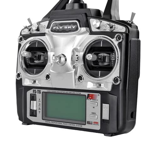 Flysky Fs T6 24ghz 6 Channel Digital Transmitter And Receiver Radio System