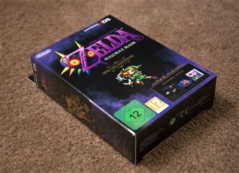 The Legend Of Zelda Majoras Mask 3d Special Edition Video Game Shelf