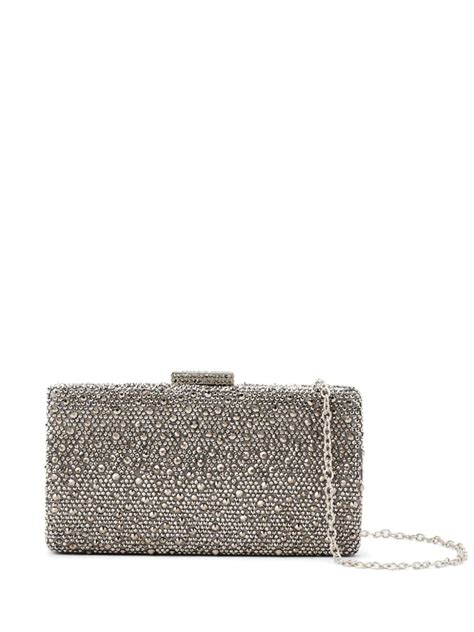 Serpui Crystal Embellished Clutch Bag Farfetch