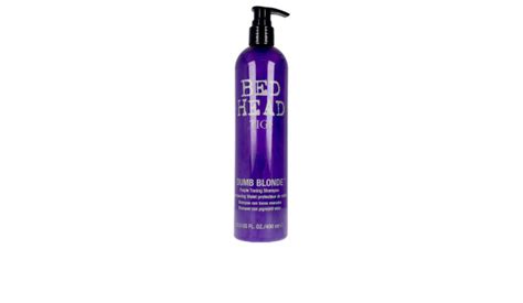 TIGI BED HEAD DUMB BLONDE purple toning shampoo 400 ml Šampoonid
