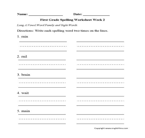 Fourth Grade Sight Words Worksheets — Db