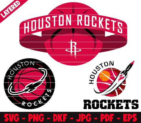 Houston Rockets Svg Rockets Team Svg Vinyl Cut Files Etsy