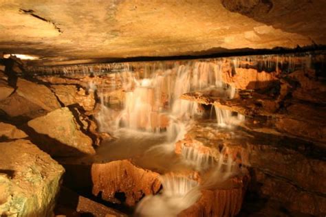 Indian Echo Caverns Underground Waterfalls Places To Go Places To