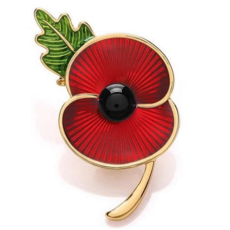 Incredible 10 Styles New Poppy Pin Badge Lapel Brooch Pin Collection