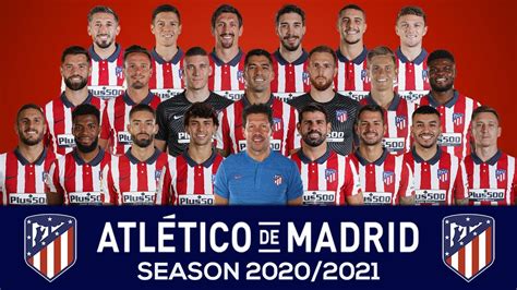 Club atlético de madrid, s.a.d., commonly referred to as atlético madrid in english or simply as atlético or atleti, is a spanish profession. ATLETICO MADRID SQUAD 2020/2021 - YouTube