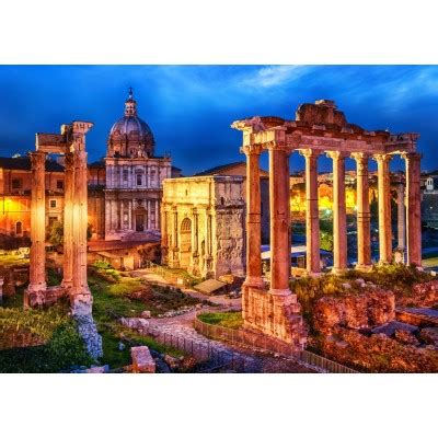 Colorful burano island in venice watercolor art jigsaw puzzle. Puzzle Roman Forum Bluebird-Puzzle-70264 1000 pieces ...