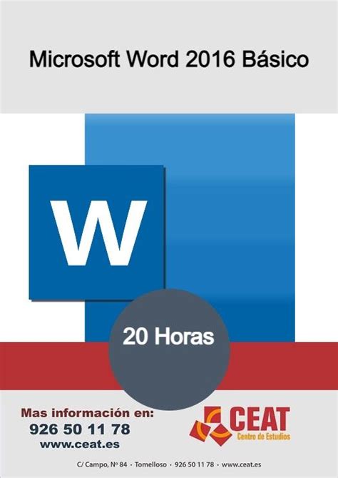 Microsoft Word 2016 Básico Ceat