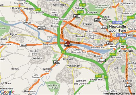Map Of Express By Holiday Inn Newcastle Metro Centre Gateshead