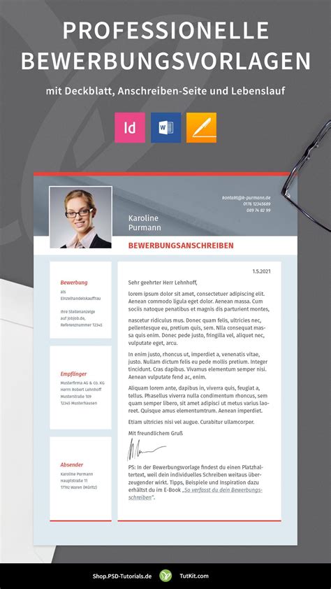 Deshalb nutze diese muster nur als beispiel oder inspiration. Design-Muster Bewerbung im Einzelhandel: Kauffrau ...