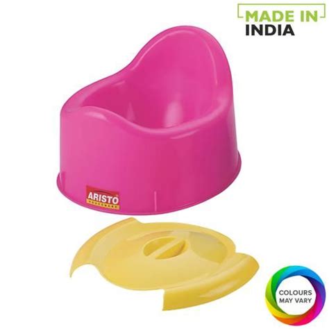 Buy Aristo Plastic Baby Toilet Potty Assorted Colour Online At Best