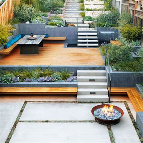 Terracing Ideas For A Sloping Backyard Amazing Backyard Ideas