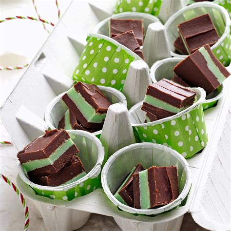 Make the most of time together this holiday season, by making special holiday treats for friends and family. Chocolate Mint Candy Recipe | Taste of Home