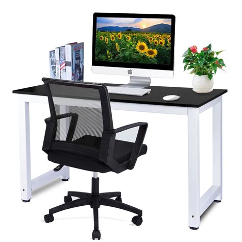 Check spelling or type a new query. DOSLEEPS Computer Desk, 110x50x75cm Office Study Desk ...