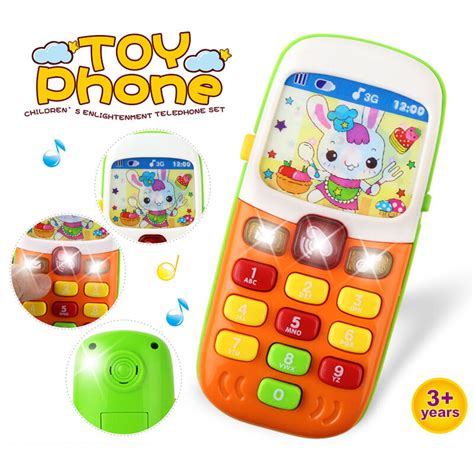 Electronic Toy Phone For Kids Baby Mobile Phone Educational Learning