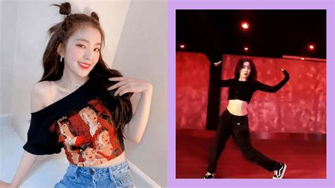 red velvet s irene dances to naughty girl by beyonce