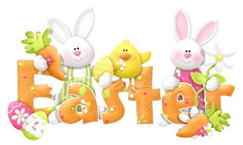 Easter Transparent Cute Text Png Clipart