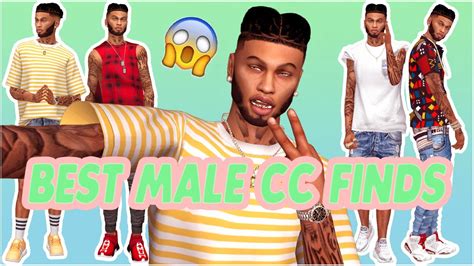 Sims 4 Cas Male Cc Folder Part 2 😍💯 Sim Download😍 Youtube
