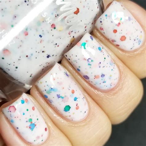 Confetti Nail Polish Because We Want It Confetti Nails Nail Polish